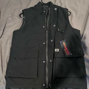 Black Russel Vest Size Small